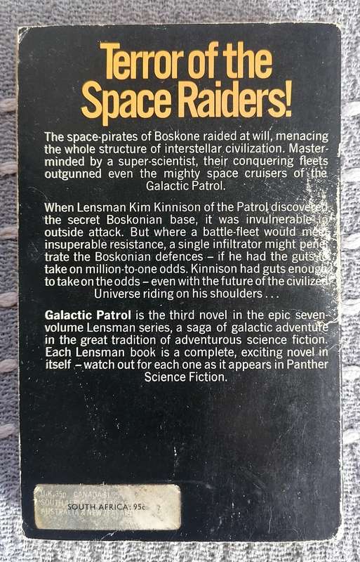 Galactic Control by E.E. 'Doc' Smith (The classic Lensman series)