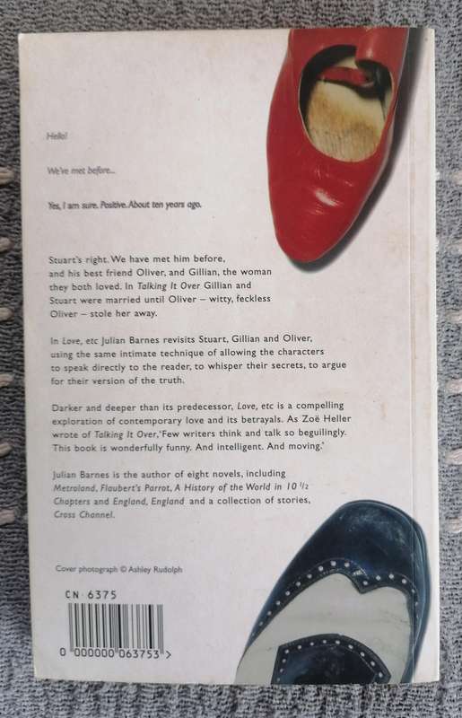 Love, etc by Julian Barnes