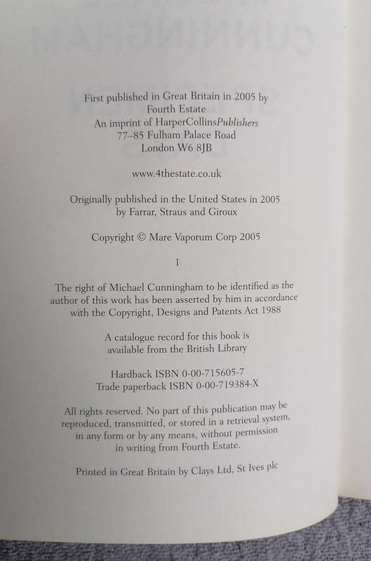 Specimen Days by Michael Cunningham