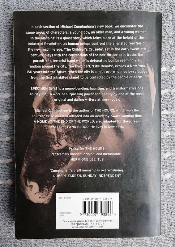 Specimen Days by Michael Cunningham