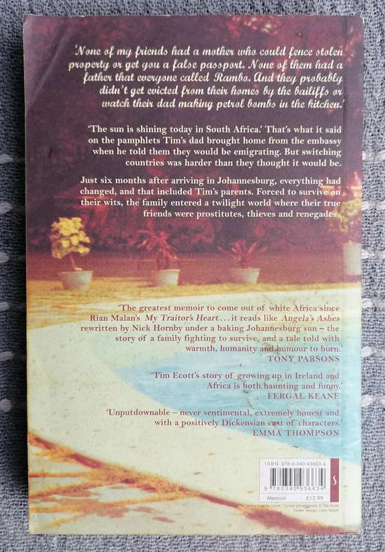Stealing Water - A Secret Life in a South African City by Tim Ecott