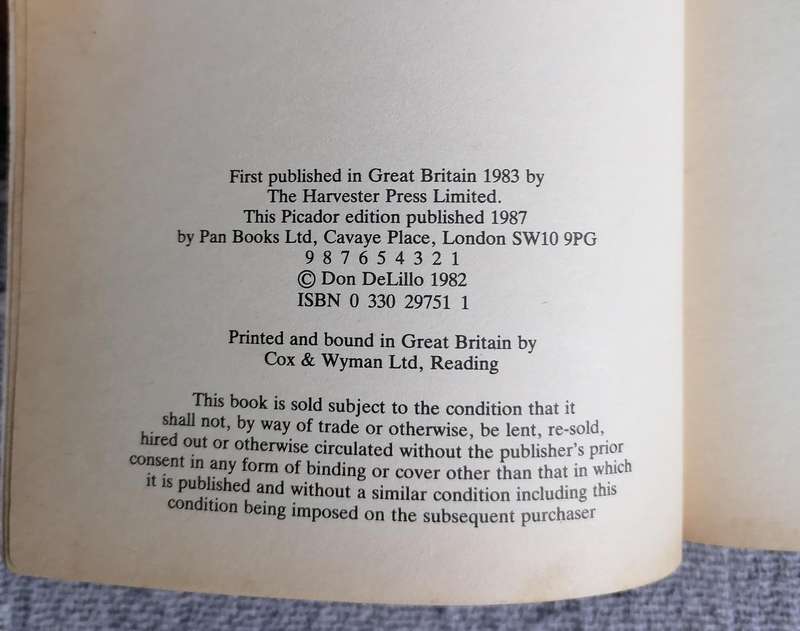 The Names by Don DeLillo
