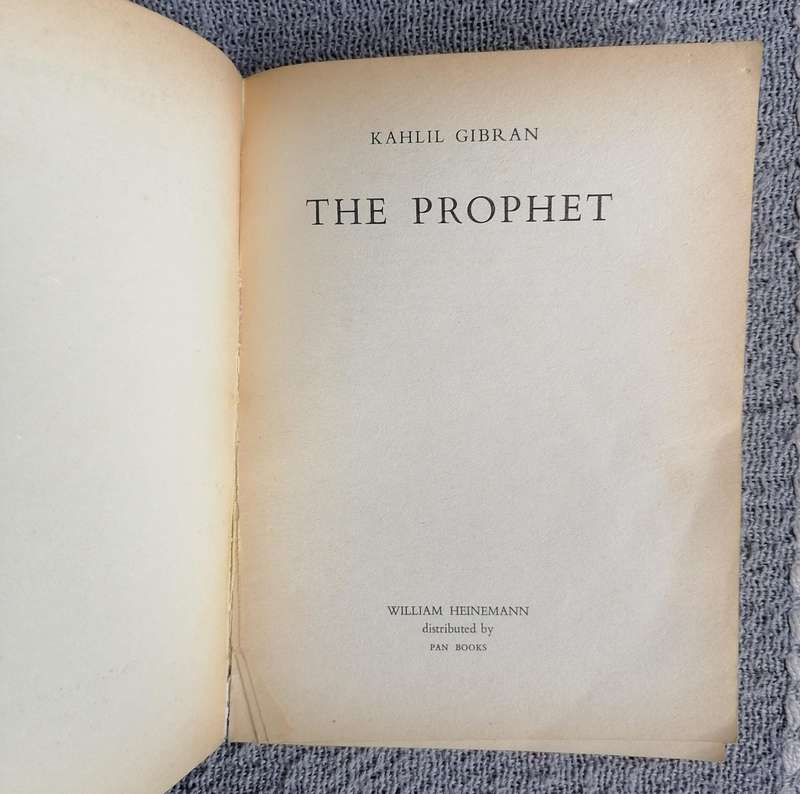 The Prophet by Kahlil Gibran