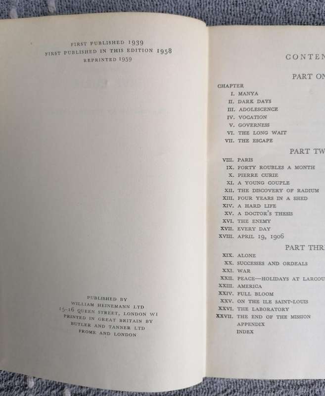 Madame Curie by Eve Curie