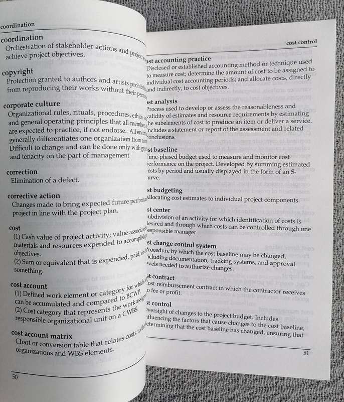 Project Management Terms - A Working Glossary by J. Leroy Ward