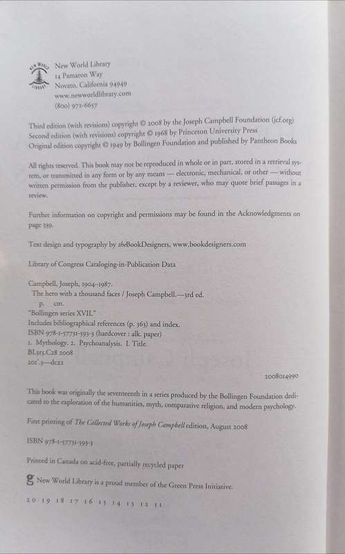 The Hero With a Thousand Faces by Joseph Campbell