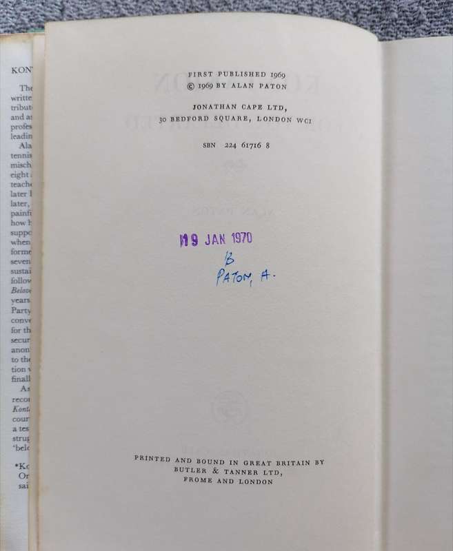 Kontakion for You Departed by Alan Paton