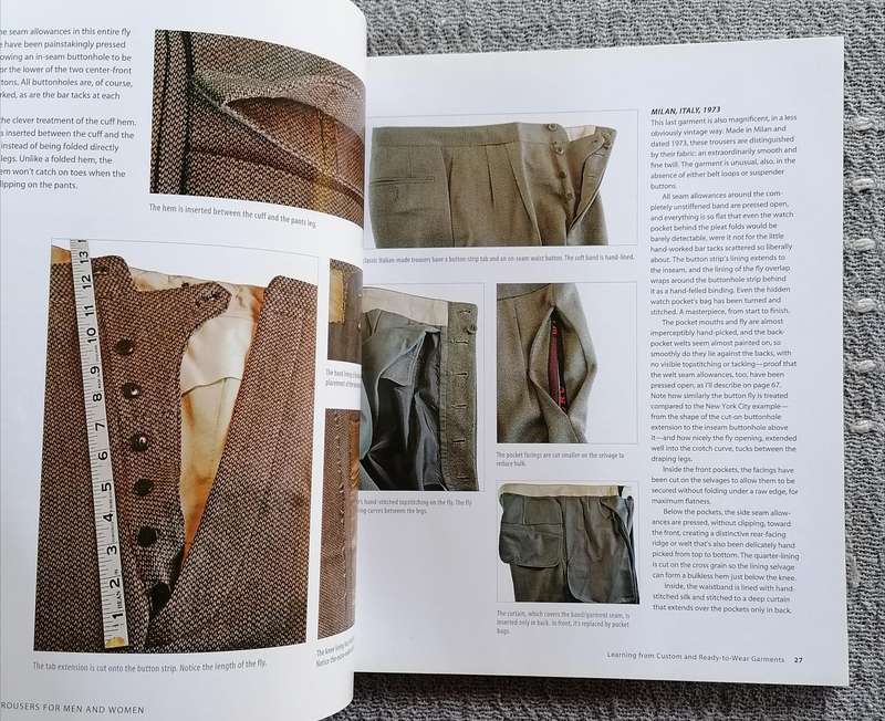 Making Trousers for Men and Women - A Multimedia Sewing Workshop by David Page Coffin