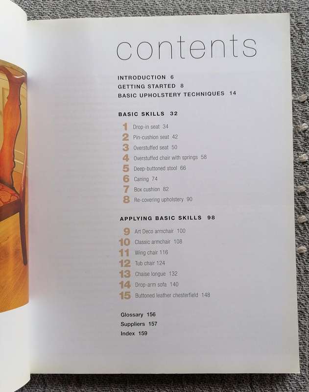 Complete Step-by-step Upholstery by David Sowle and Ruth Dye