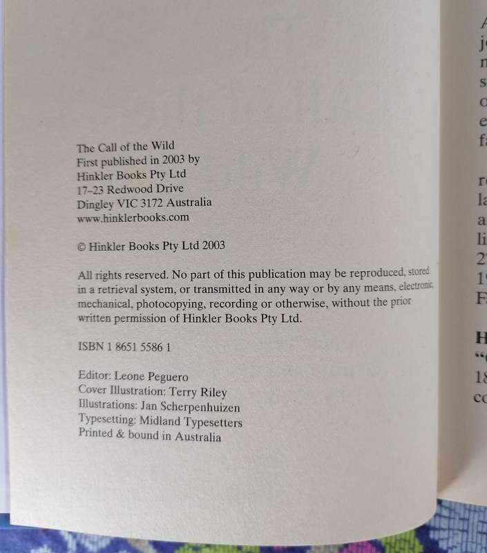 The Call of the Wild by Jack London adapted by Archer Oliver  (Hinkler Illustrated Classics)