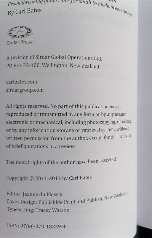 The Laws of Extreme Business Success by Carl Bates