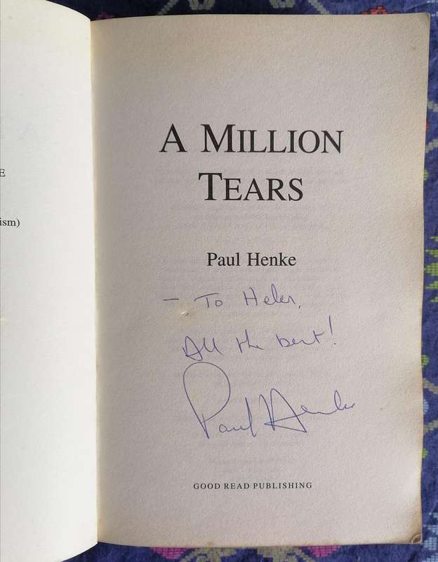 A. Million Tears (Tears #1) by Paul Henke