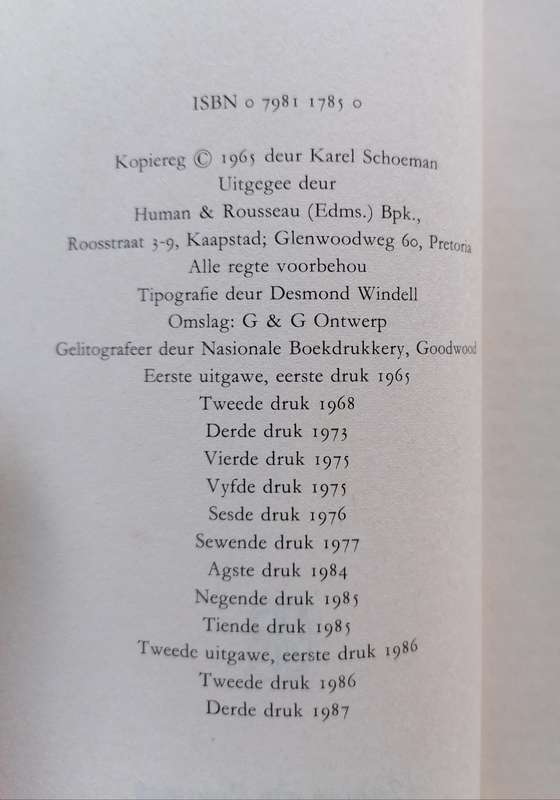 Die Hart van die Son - Karel Schoeman