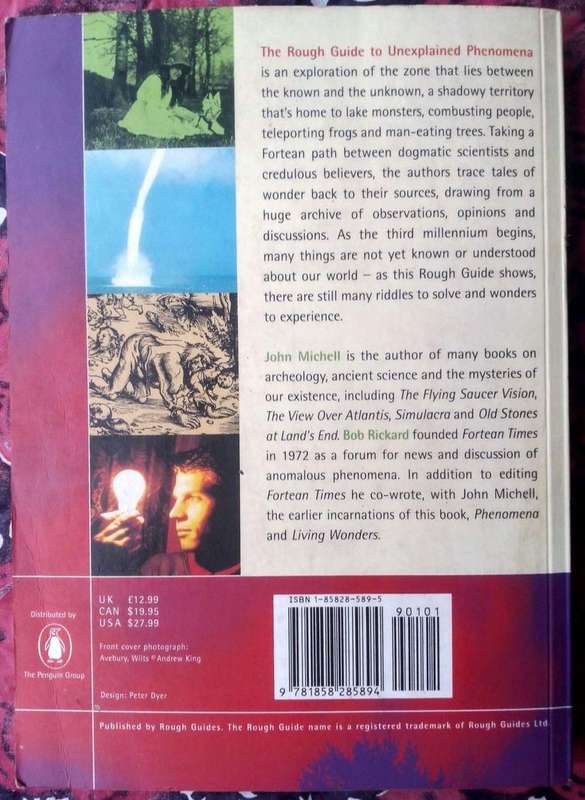 Unexplained Phenomena - A Rough Guide Special by Bob Rickard and John Michell