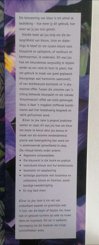 Kleur vir jou Tuin - Nancy Gardiner