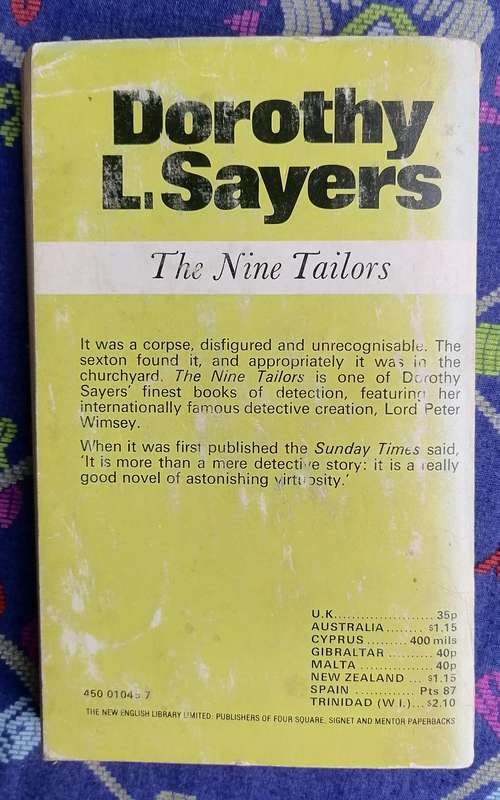 The Nine Tailors / Hangman's Holiday by Dorothy L. Sayers