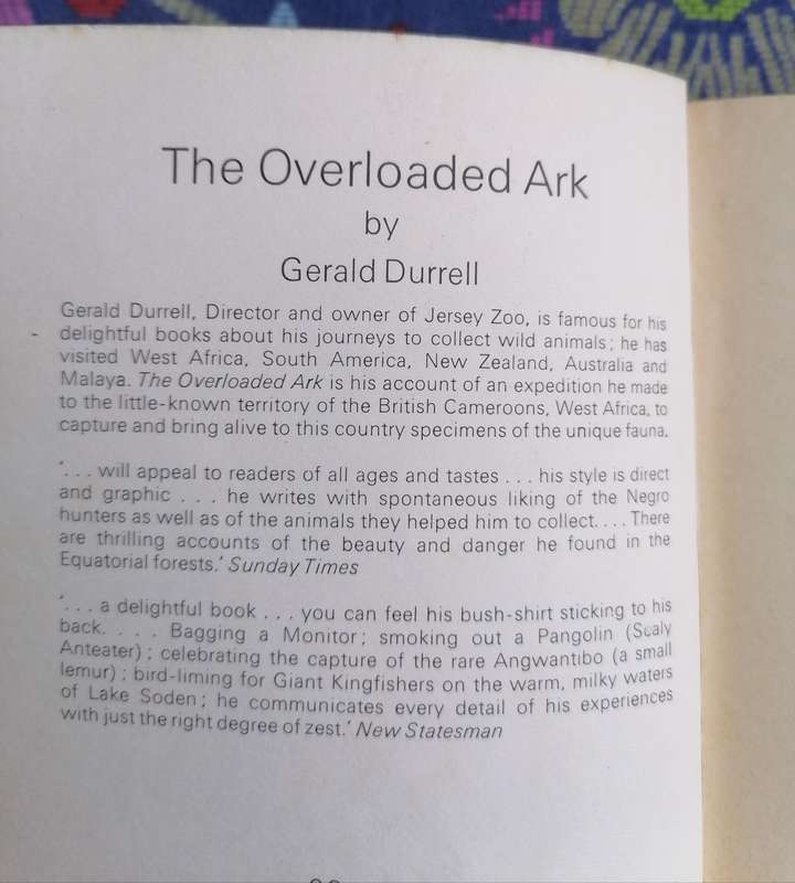 The Overloaded Ark by Gerald Durell