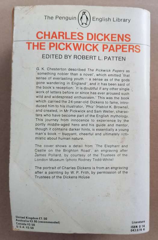 The Pickwick Papers by Charles Dickens