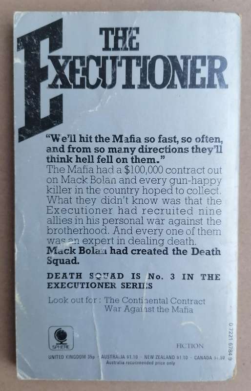 The Executioner : Death Squad by Don Pendleton