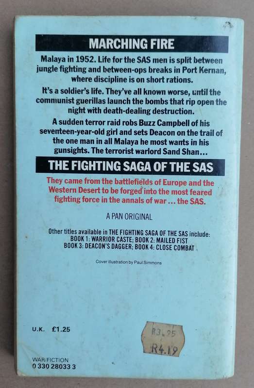 Marching Fire (The Fighting Saga of the SAS #5) by James Albany