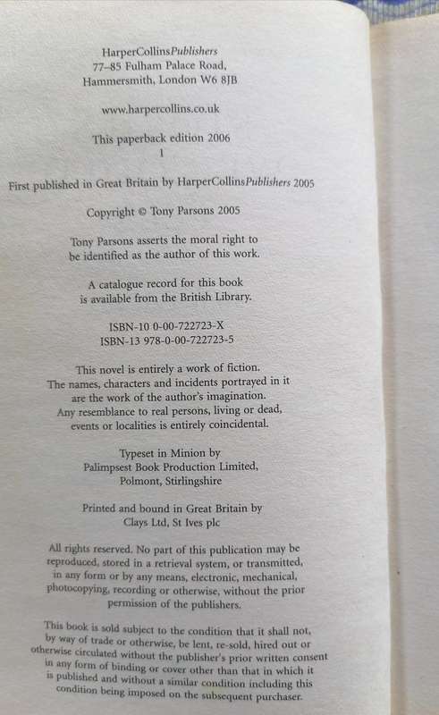 Stories by Tony Parsons