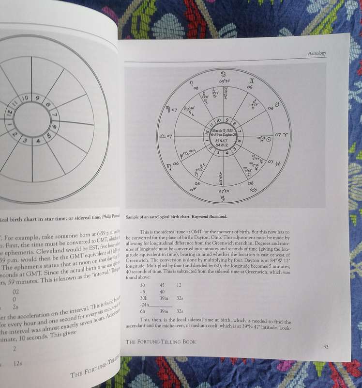 The Fortune-telling Book i- The Encyclopaedia of Divination and Soothsaying by Raymond Buckland