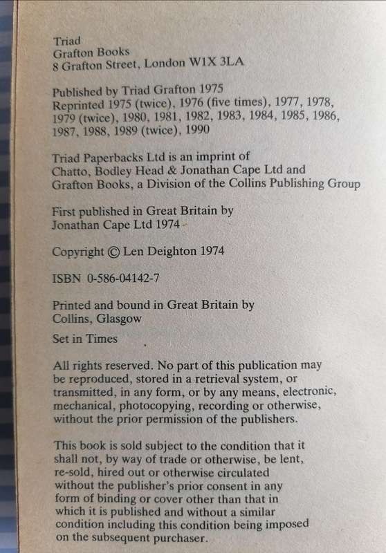 Spy Story by Len Deighton