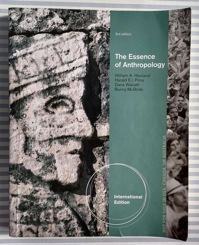 The Essence of Anthropology 3rd Edition - Haviland, Prins, Walrath, McBride