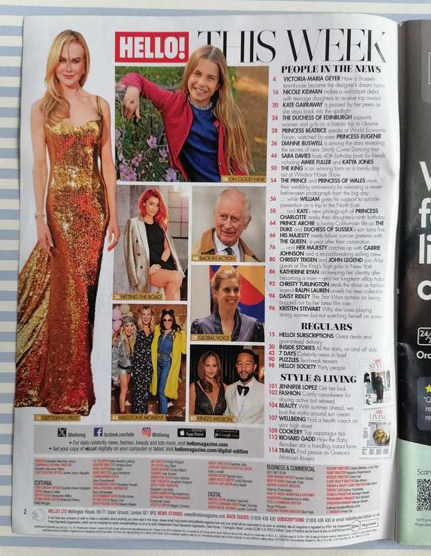 Hello! Magazine No 1839 - 13 May 2024