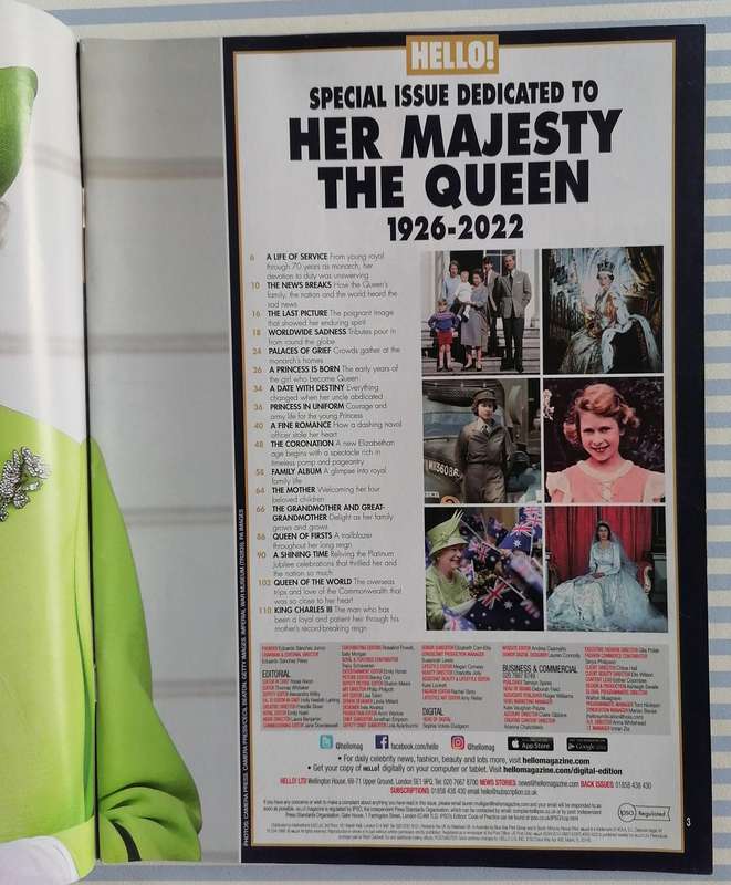 Hello Magazine Special Edition 2022 - Queen Elizabeth II