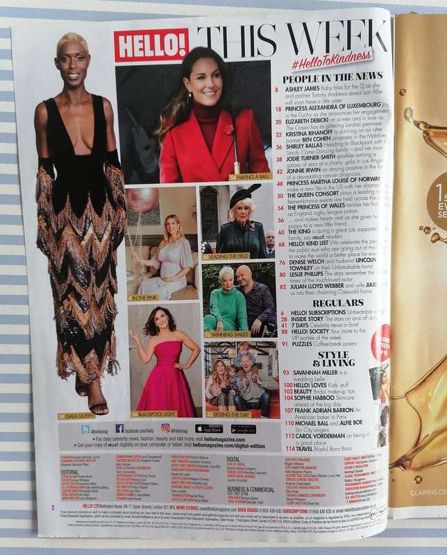 Hello! Magazine No 1764 - 21 November 2022