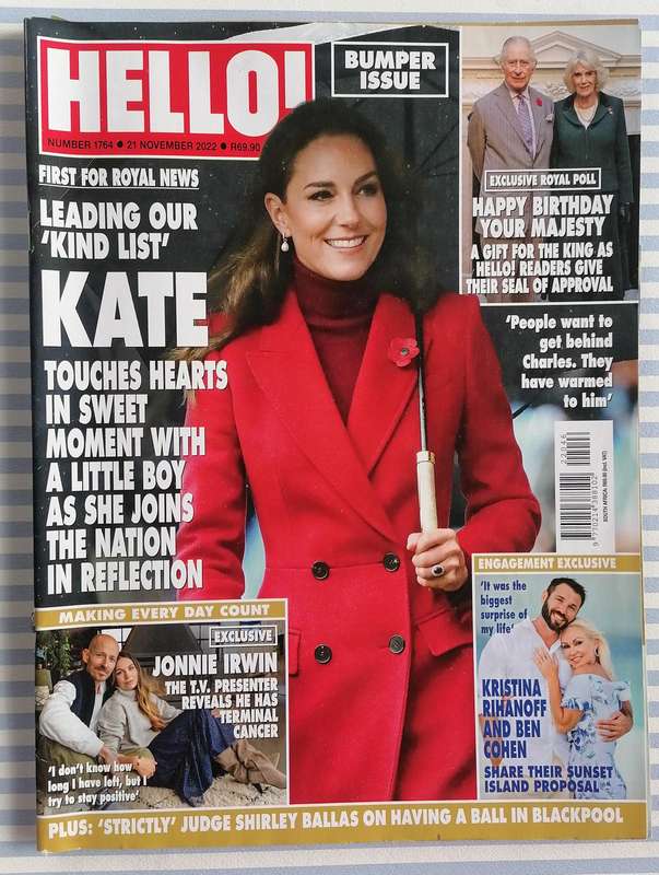 Hello! Magazine No 1764 - 21 November 2022