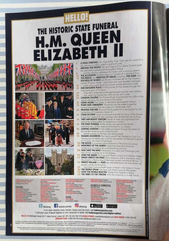 Hello! Magazine No 1756 - 26 September 2022