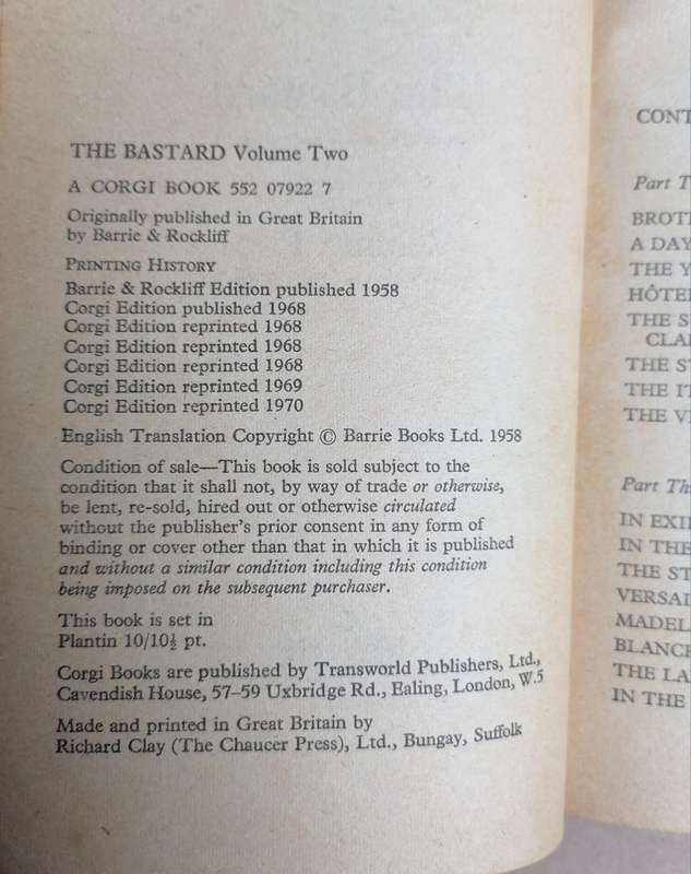 The Bastard Volume II by Brigitte Von Tessin