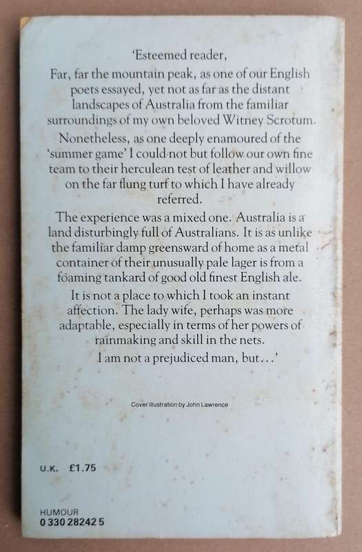 The Brigafier Down Under by Peter Tinniswood