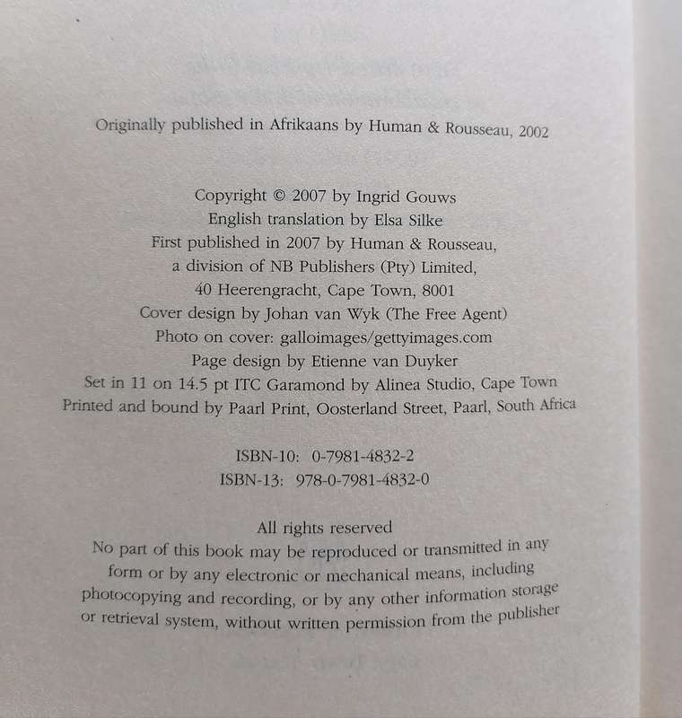 To Hell with Cronje by Ingrid Winterbach