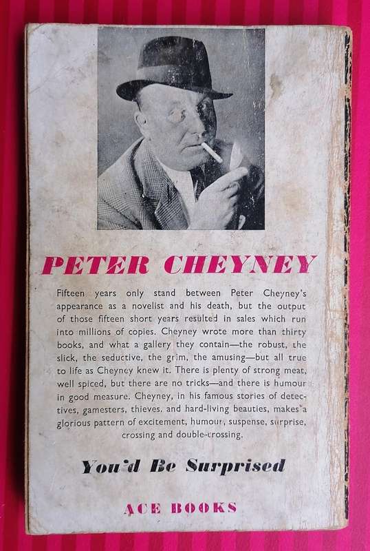 You'd Be Surprised by Peter Cheyney