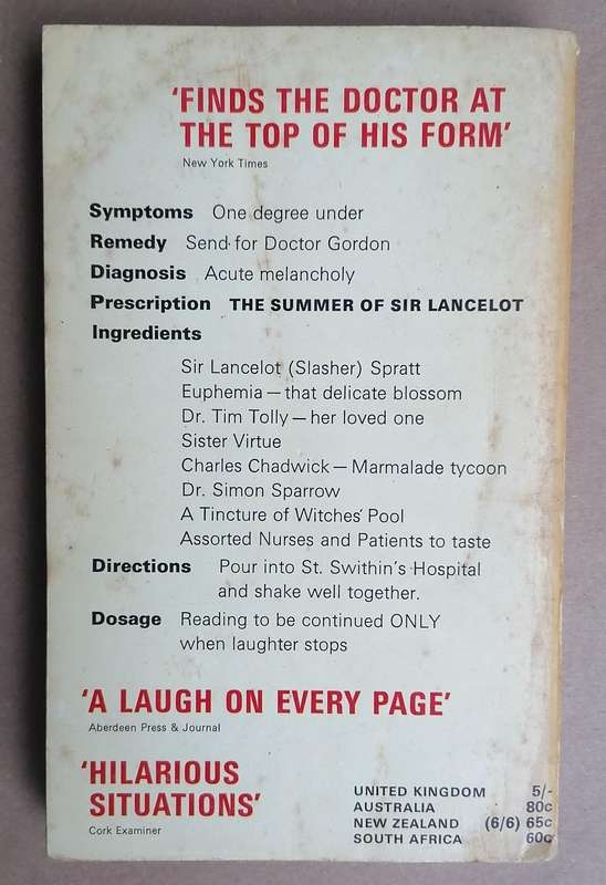 The Summer of Sir Lancelot by Richard Gordon