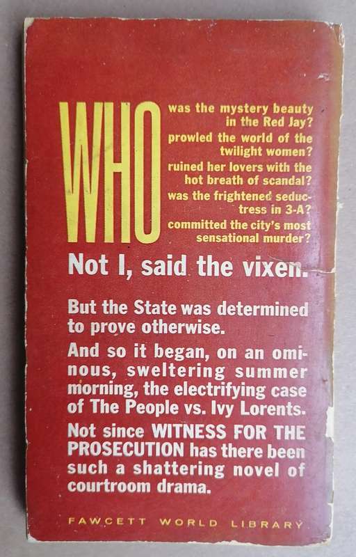 Not I, Said the Vixen by Bill S. Ballinger