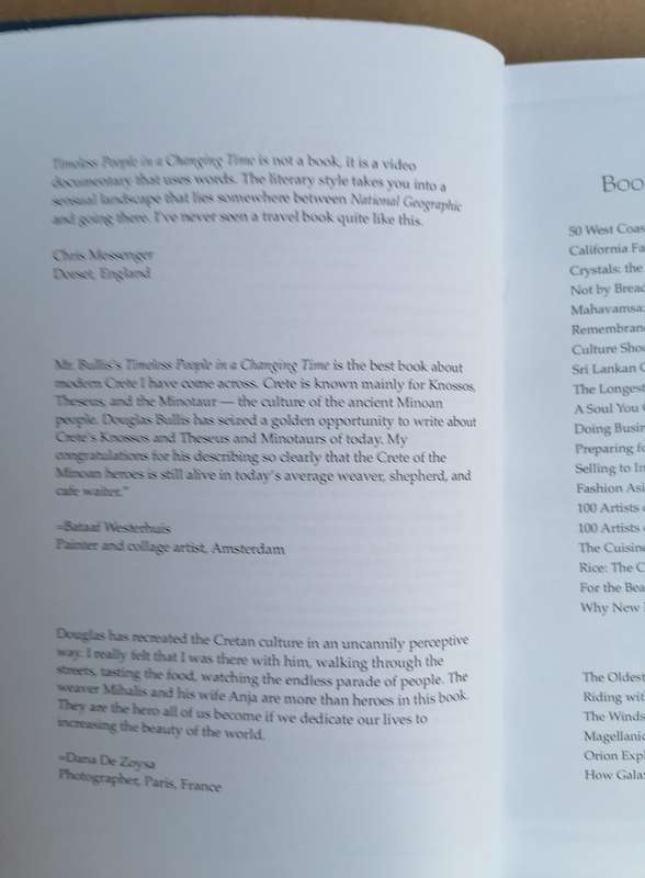 Timeless People in a Changing Time by Douglas Bullis