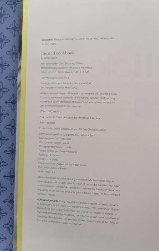 Delicious! The Deli Cookbook by James Martin