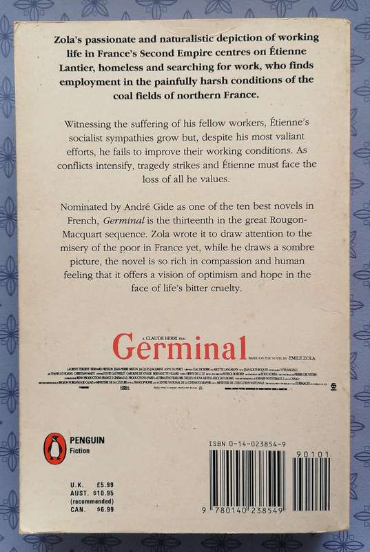 Germinal by Emile Zola