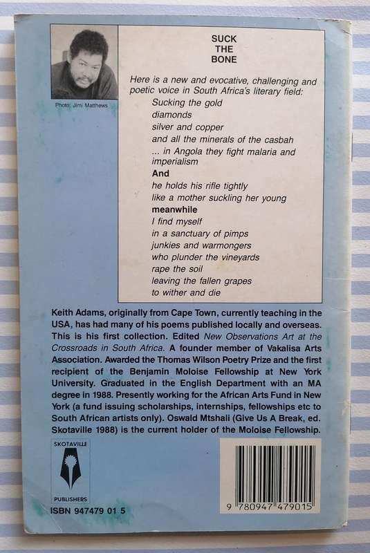 Suck the Bone - A Poetry Anthology by Keith Adams