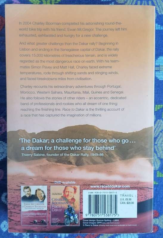Race to Dakar by Charlie Boorman