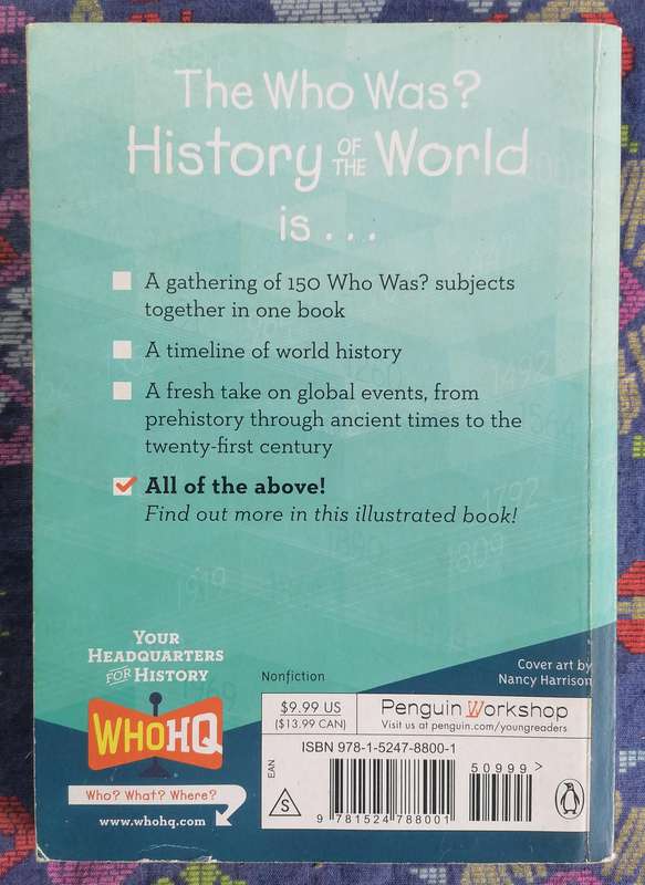 History of the World (Penguin Who Was? Series WHOHQ) by Paula K. Manzanero