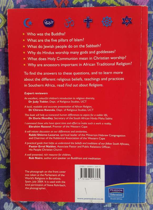 Find Out About Religions by M Archer (Pearson Education)