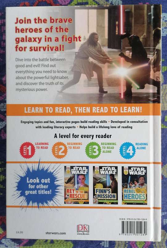 Star Wars - Lightsaber Battles (DK Reading Level 2)