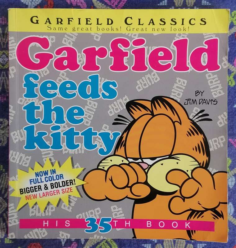 Garfield Feeds the Kitty by Jim Davis (His 35th Book)