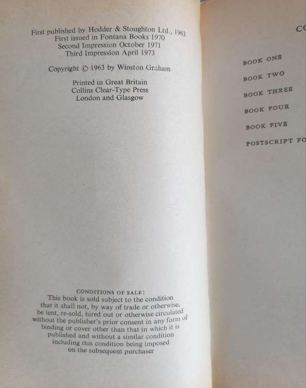 The Grove of Eagles by Winston Graham