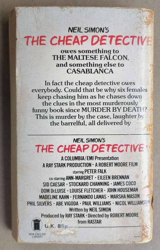 The Cheap Detective by Robert Rossbach and Neil Simon